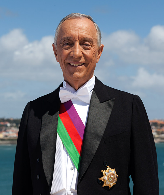 Fotografia de Marcelo Rebelo de Sousa - Presidente da República